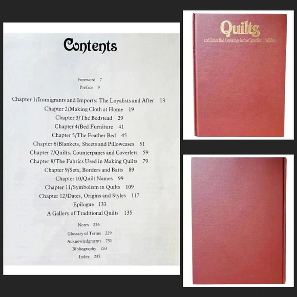 Quilts & Bed Coverings in the Canadian Tradition Ruth McKendry 1979 HC Folk Art - Picture 4 of 13